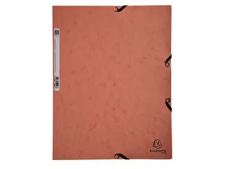 Elastomap Exacompta Aquarel A4 3 kleppen 400gr glanskarton roze - 2