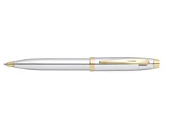 Balpen SHEAFFER 100 E9340 Bright chrome gold tone