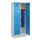 locker,HxBxD 1950x800x500mm,2vak,vak B 400mm,cil.-slot,sokkel