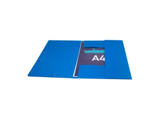 Elastomap Nature Future gekorreld glanskarton A4 600 g/m² blauw - 4