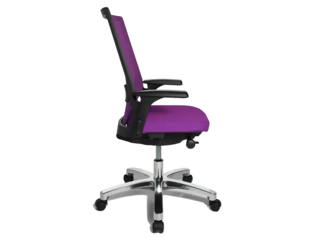 Siège De Bureau Pivotant Violâtre Assise Hxlxp 420-550X480X460Mm
