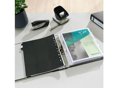 Leitz 1015 Ordner A4 50mm PP Zwart met 180° Mechaniek