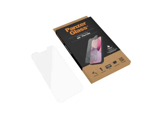 PanzerGlass Screen Protector iPhone 13 Mini | Standard Fit, Apple,