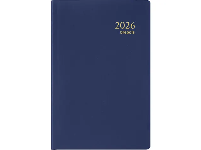 agenda Delta Seta 6-talig, blauw, 2026