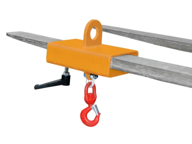 Laadhaak Voor 1vork Draagvermogen 1t Gewicht 10kg Ral2000