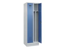 locker voor scheiding van kleding,HxBxD 1950x600x500mm,2vak