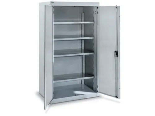 zwaarlastkast met openslaande deuren,HxBxD 1950x1100x641mm,lak RAL6011