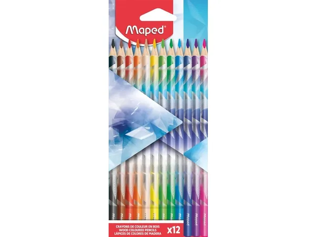 Kleurpotlood Maped Arctic Vibes set à 12 kleuren