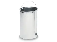 Push Afvalbak Staalplaat 52 Liter 880x415mm Zwart