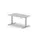 Elektrisch ihv bureau,HxBxD 650-1310x1400x900mm,blad lichtgrijs