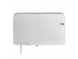CMT Quartz duo dispenser voor mini jumbo toiletpapier wit - 1