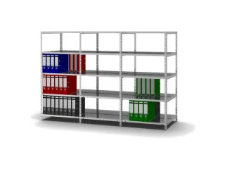 dossierstelling,grondveld,HxBxD 1500x750x600mm,vaklast 90kg - 3