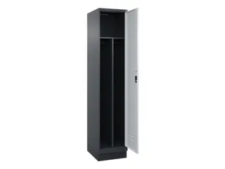 locker voor scheiding van kleding,HxBxD 1950x400x500mm,1vak - 2