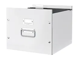 Hangmappenbox Click & Store 320x240x335mm Wit A4 86% gerecycled karton