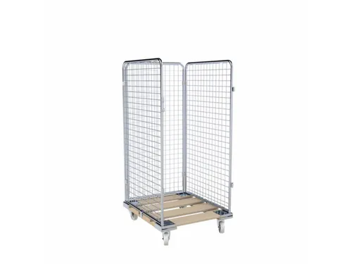 rolcontainer,draagverm. 500kg,HxLxB 1540x810x724mm,nuttige H 1350mm