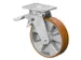 Roulette Pivotante Double Blocage Force 800Kg Diam. X Larg. 200X50Mm