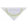 Geodriehoek Aristo 1552 16cm Transparant Met Gele Rand