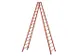 Ladder Met Sporten Bomen/sporten Glasvezel Boom L 4 12M 2X14Sporten