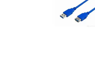 USB kabel AM/AF 3m MRCS145 USB 3.0 blauw - 1