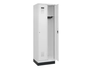 locker,HxBxD 1950x600x500mm,2vak,vak B 300mm,cil.-slot,sokkel - 2