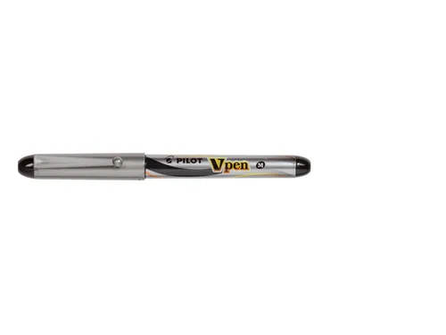 Vulpen Pilot V pen Zilver Medium punt Inktkleur Zwart