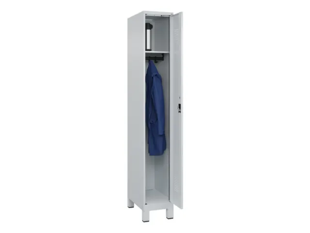 locker,HxBxD 1950x300x500mm,1vak,vak B 300mm,cil.-slot,voeten
