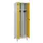locker voor scheiding van kleding,HxBxD 1950x600x500mm,2vak