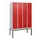 locker,HxBxD 1950x1200x500mm,4vak,vak B 300mm,draaigrendel