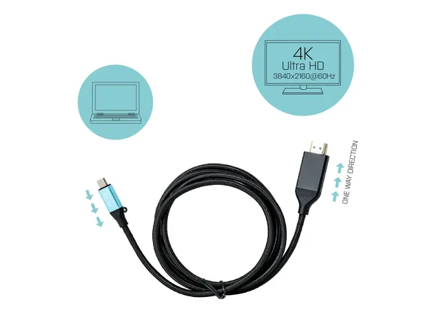 USB-C HDMI Cable Adapter 4K / 60 Hz 200cm