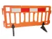 dranghek,HxBxD 1000x2000x445mm,kunststof,oranje