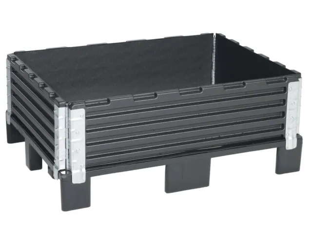 rehausse pour palettes,ABS régénéré,capacité de gerbage 600kg