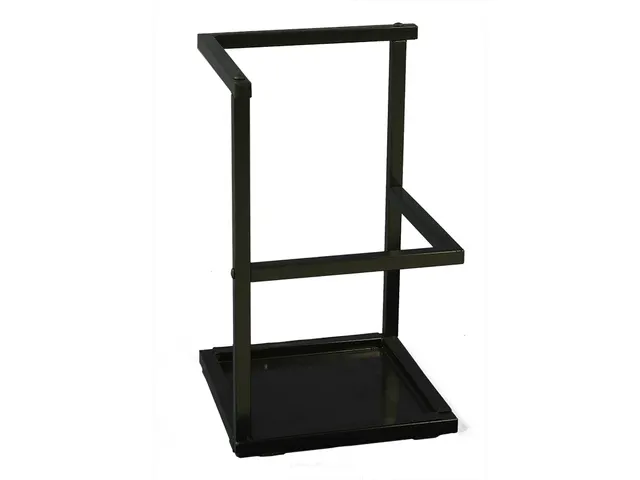 Paraplustandaard Linear zwart