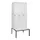 locker voor scheiding van kleding,HxBxD 2120x900x815mm,3vak