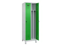 locker voor scheiding van kleding,HxBxD 1950x600x500mm,2vak