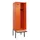 locker met bank,HxBxD 2120x600x815mm,2vak,vak B 300mm,cilinderslot