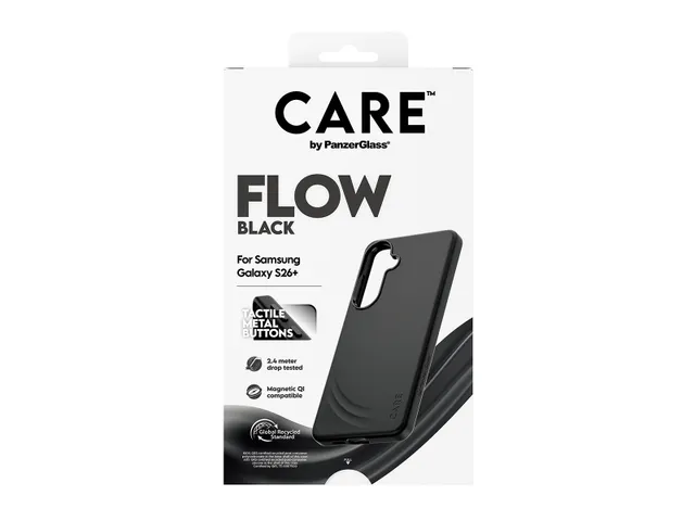PanzerGlass CARE by Flow Case Black w. Qi Samsung Galaxy S26+, H