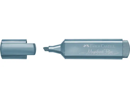 Markeerstift Faber-Castell 46 metallic blauw