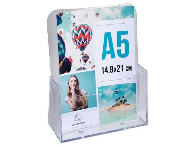 Folderhouder A5 cristal