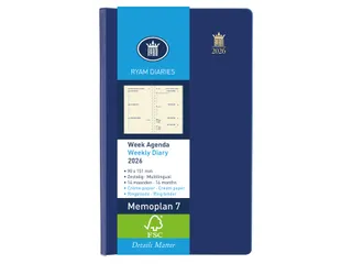 Agenda 2027 Ryam Memoplan 7 Suprema 7dagen/2pagina's ringplastic assor - 1