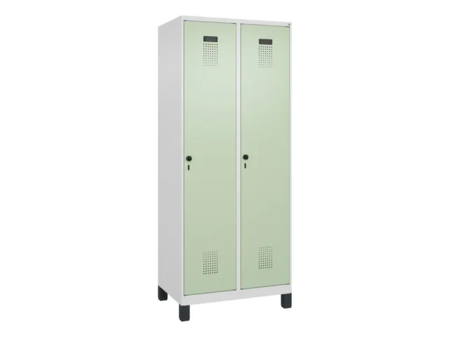 locker voor scheiding van kleding,HxBxD 1950x800x500mm,2vak
