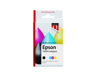 Inktcartridge Quantore alternatief tbv Epson 16XL T1636 zwart+3 kleur - 1