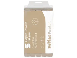 Handdoek PureSoft PT3 V-vouw 2-laags 240x230mm 277540 naturel - 3