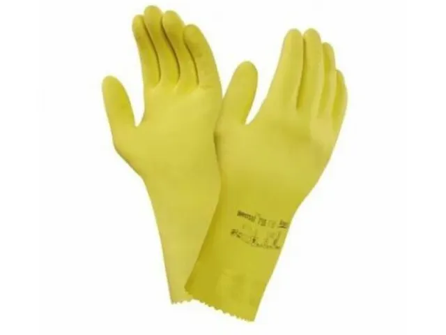 Gants de protection Ansell Universal PLUS 87-650 Jaune L (8,5-9)