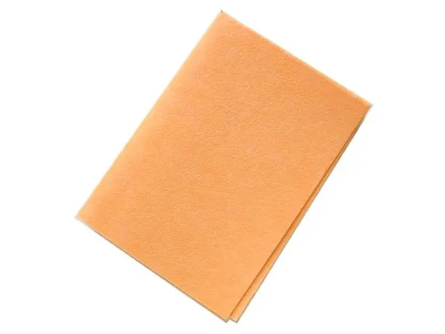 Vloerdoek Oranje Vlak 38x40cm