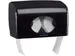 Aquarius 7191 Duo toiletpapier dispenser traditioneel zwart