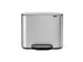 Bo Pedaalemmer 3x11 Liter Mat RVS FFP