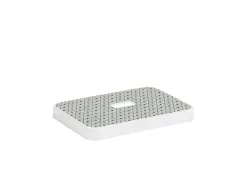 #Deksel Sigma Home 5L Romantisch transp. 24x16,5x 2,5 cm