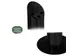 Cendrier colonne BRASQ AT300 inox noir