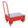 verrijdbare opvangbak,v. 2x60l vat,opvangvol. 61l,HxBxD 1075x500x940mm