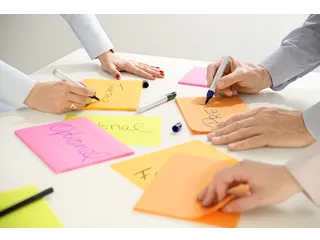 Memoblok 3M Post-it 6845 Super Sticky 203x152mm assorti Big Notes - 3